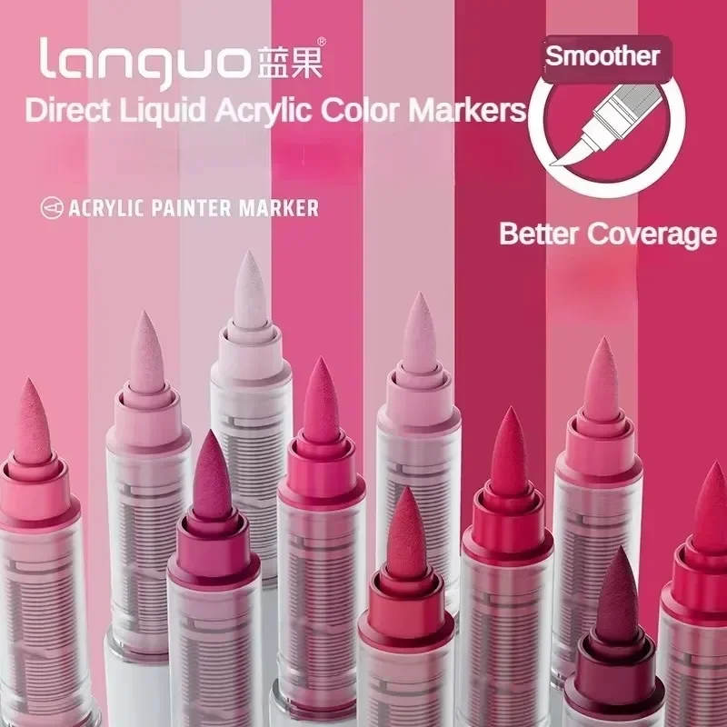 Copic Marker Sketch - Languo 9 Color Direct Liquid Acrylic