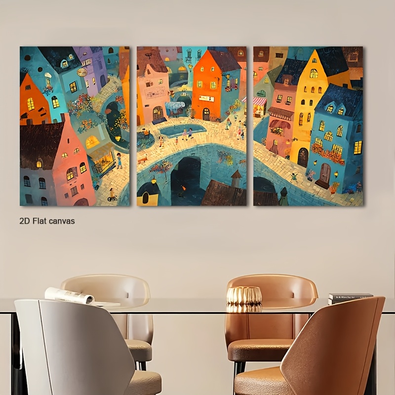 Frameless Canvas 3pcs Magical  - огляд і ціна Canvas Wrap Ready