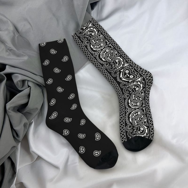 Custom Print Black And White P - огляд і ціна Bandana Blank White