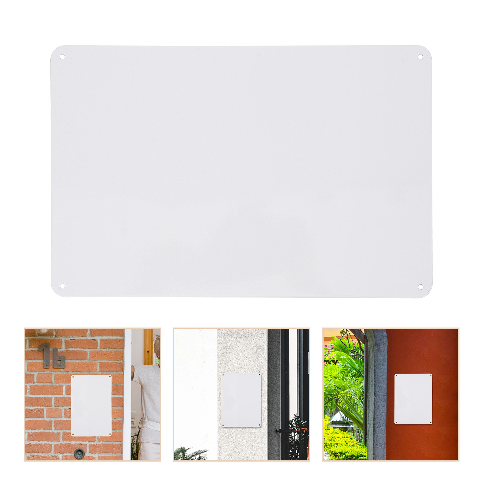 2Pcs Blank Metal Signs Sublima - огляд і ціна Yard Sign Blank