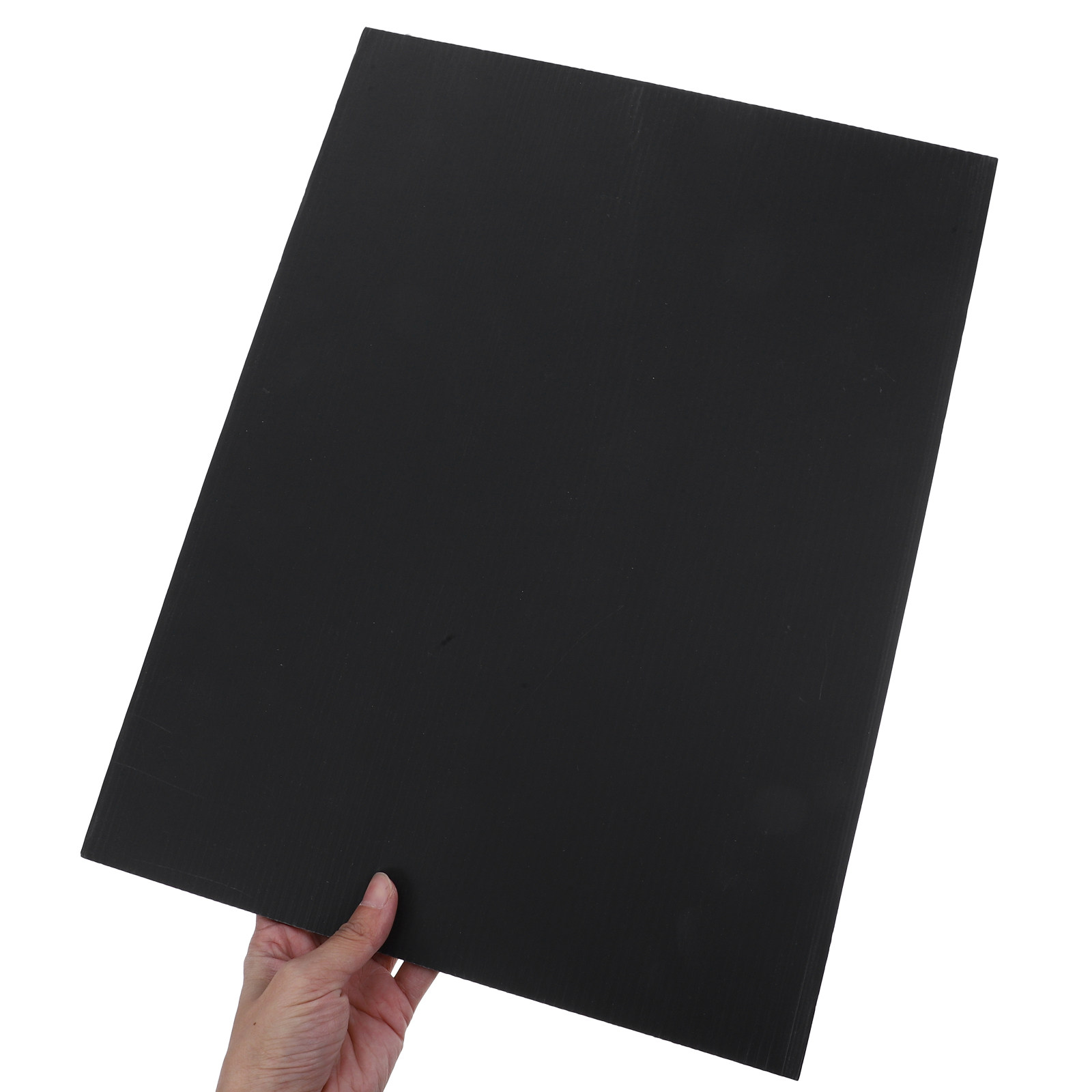 10Pcs Black Corrugated Plastic - огляд і ціна Yard Sign Blank