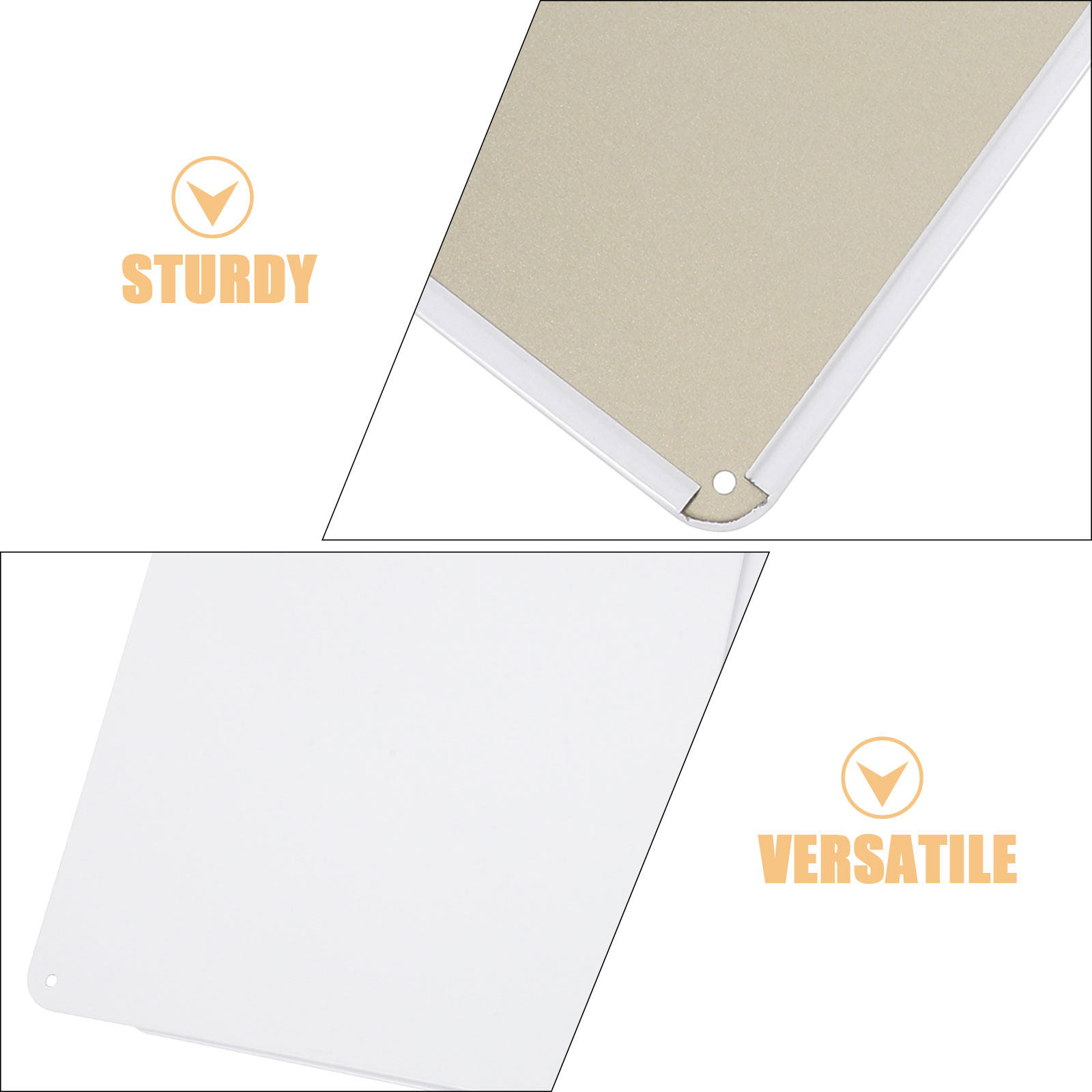 2Pcs Blank Tinplate Sign Stabl - огляд і ціна Yard Sign Blank