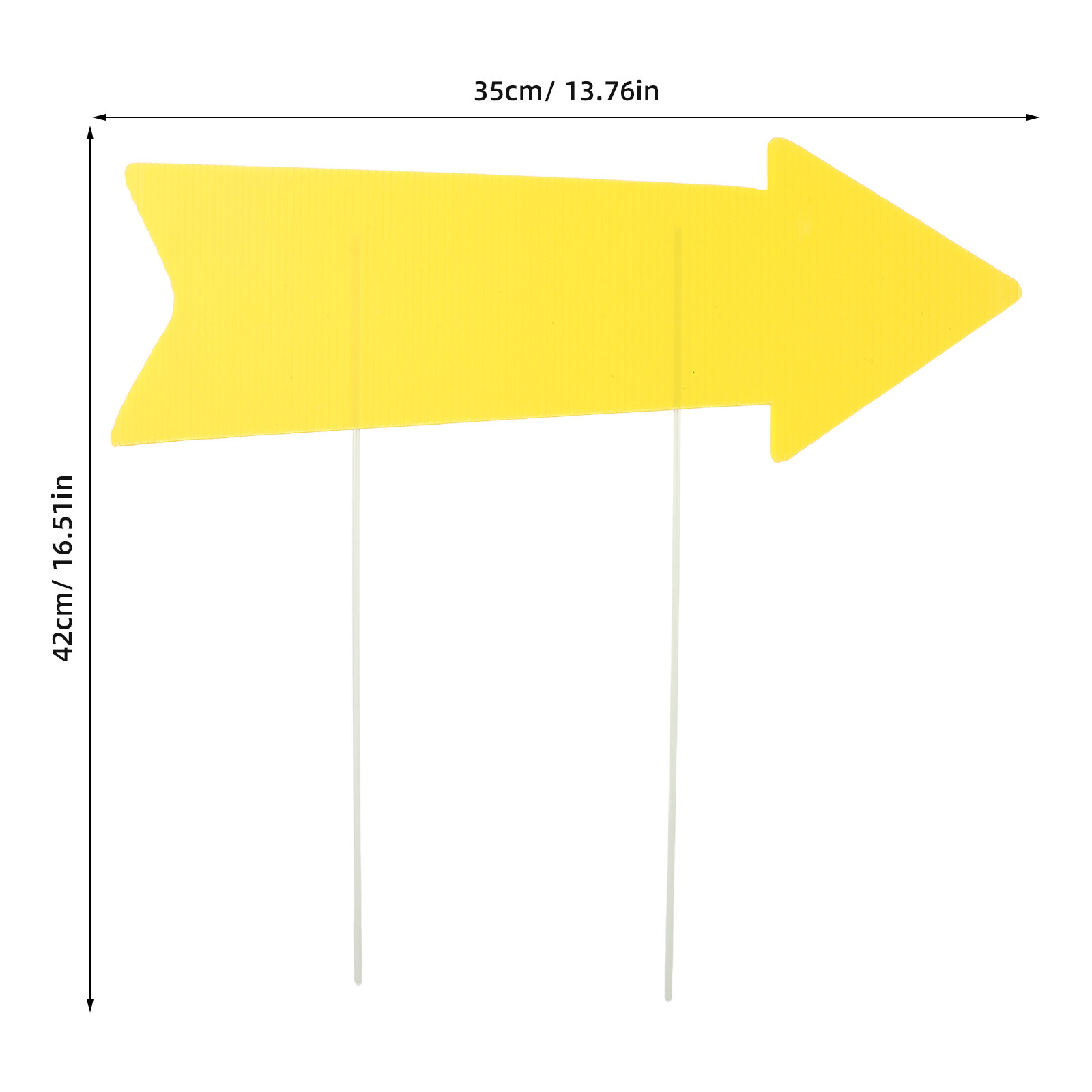 10Pcs Waterproof Arrow Yard Si - огляд і ціна Yard Sign Blank