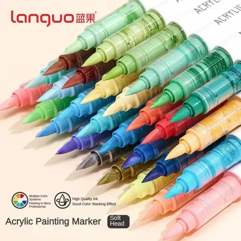 Languo 9 Color Direct Liquid A - огляд і ціна Copic Marker Sketch